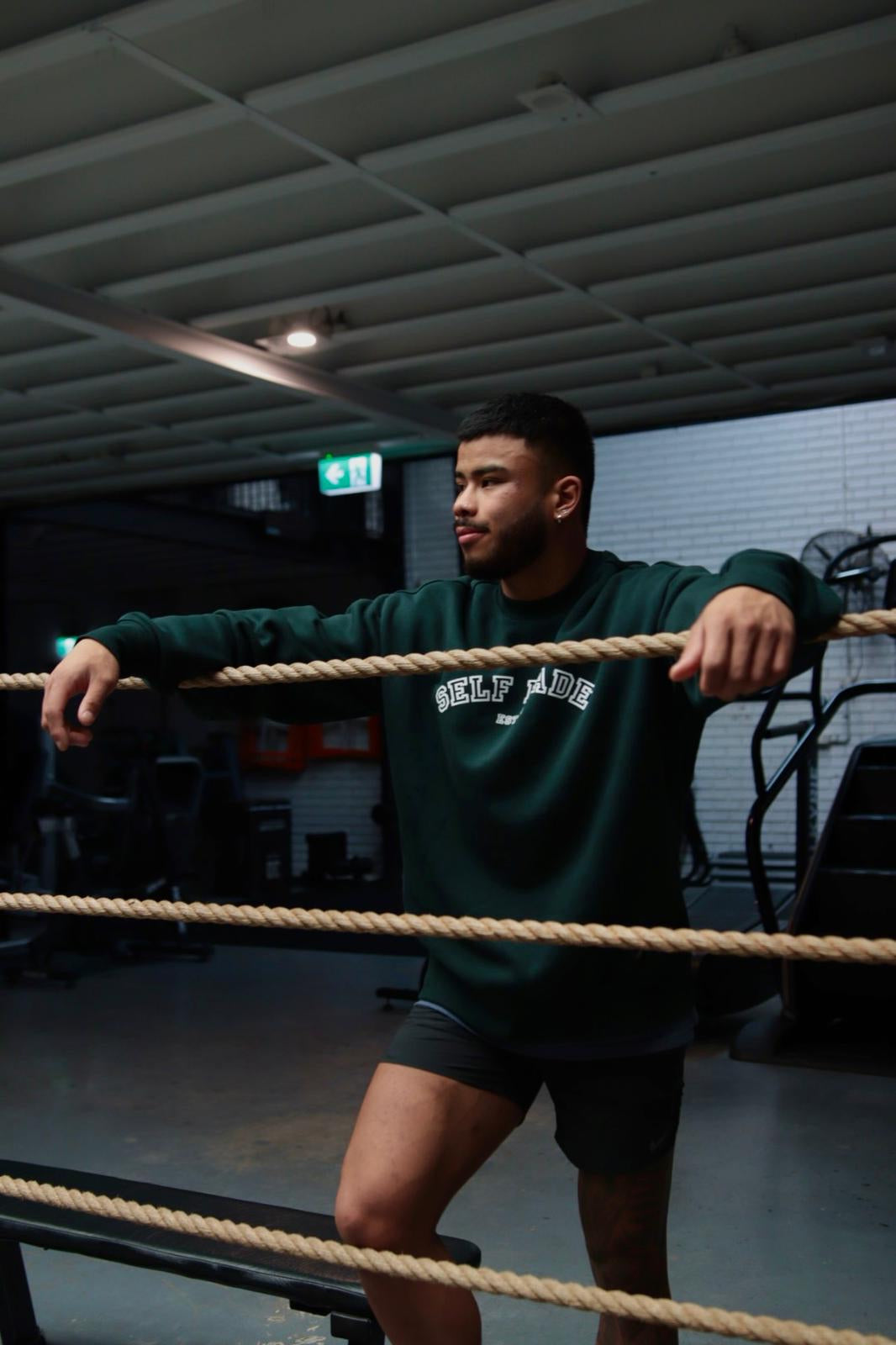 Pine Green Crew Neck (Unisex)