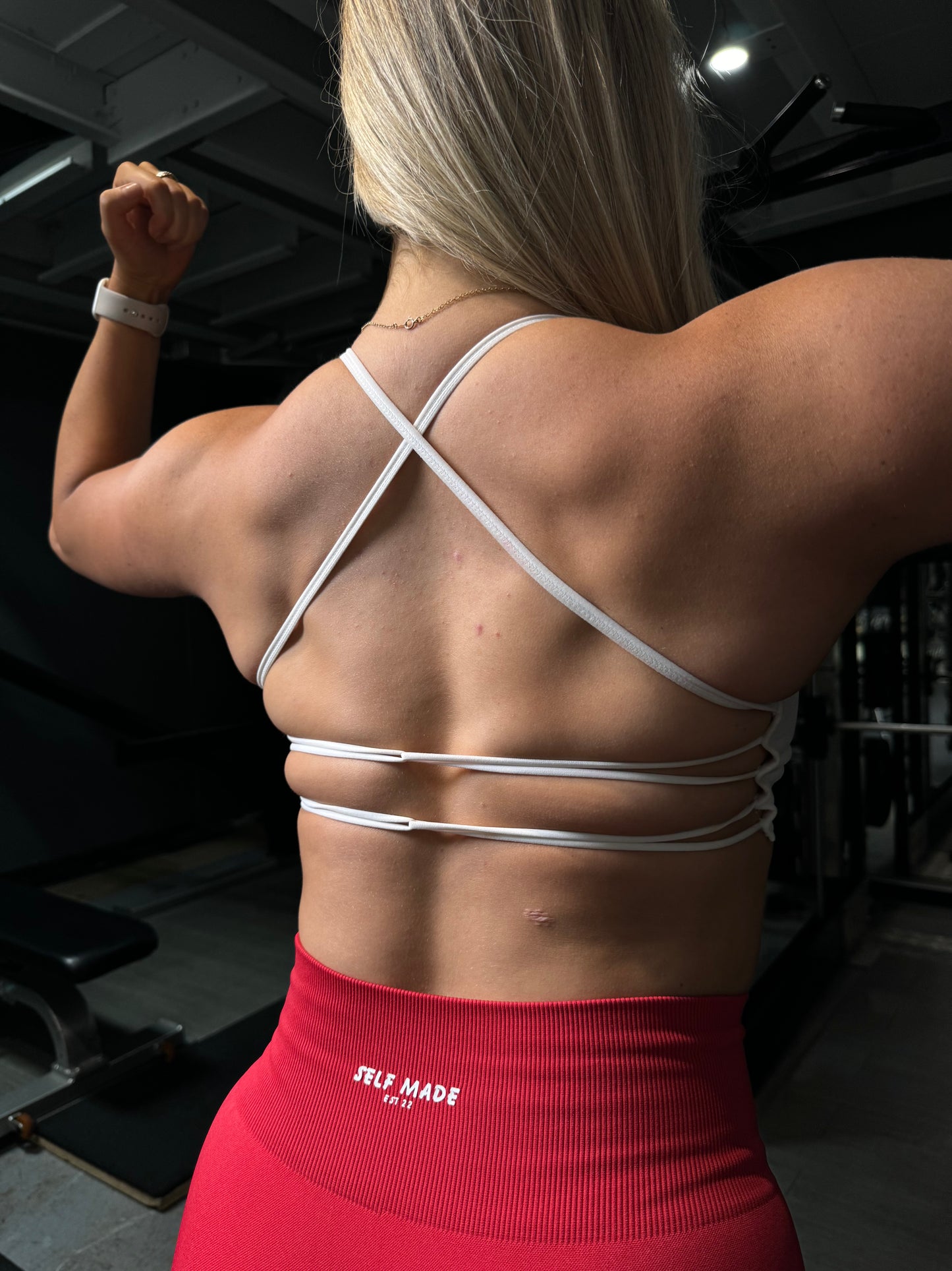 White Empowered Seamless Bra