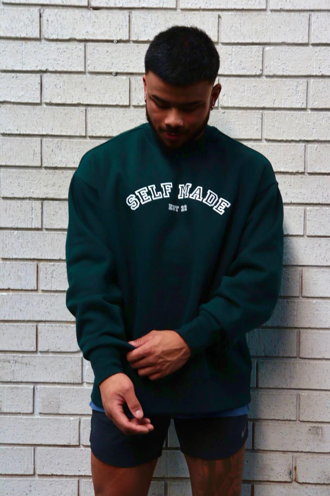 Pine Green Crew Neck (Unisex)