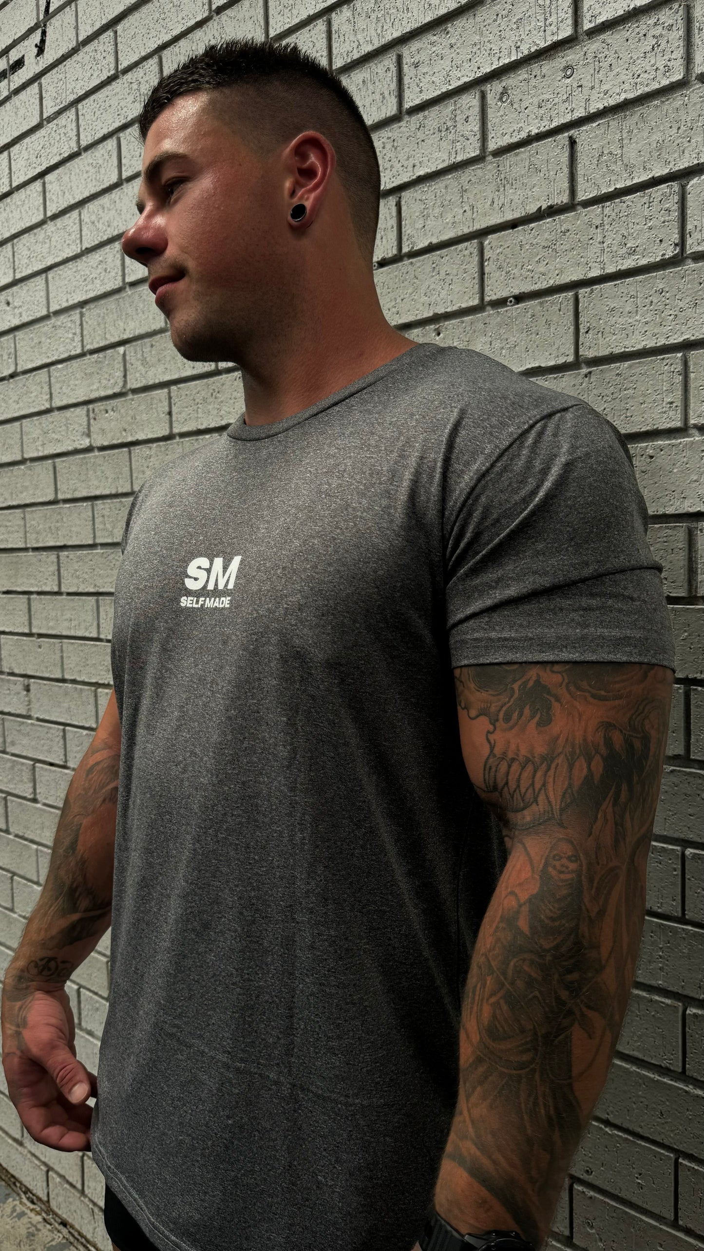 Grey Dynamic Performance Tee