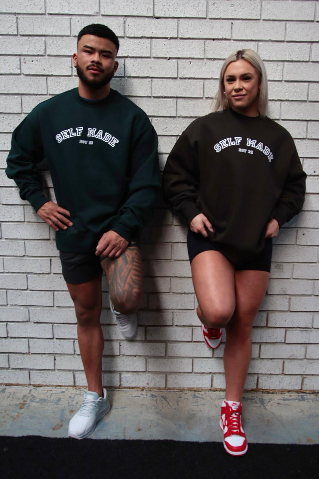 Pine Green Crew Neck (Unisex)