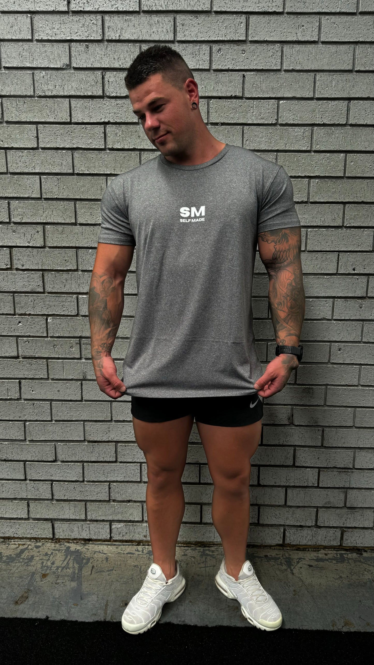 Grey Dynamic Performance Tee