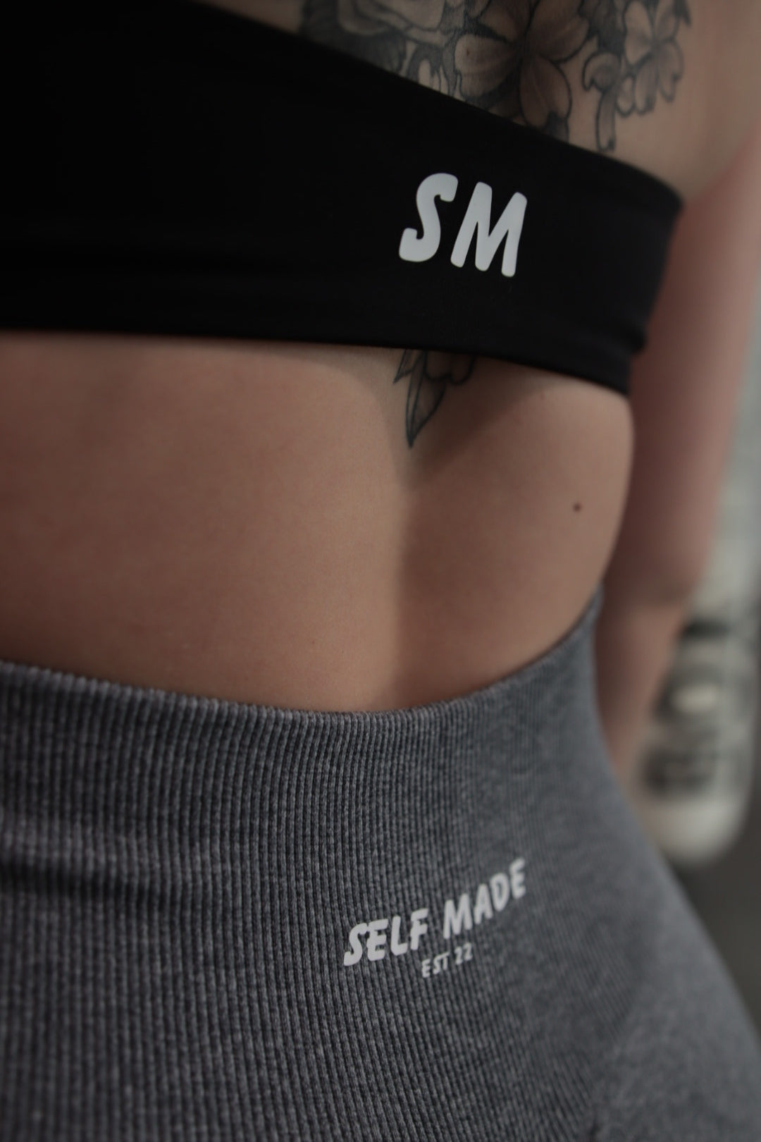 Light Grey Scrunch Seamless Shorts