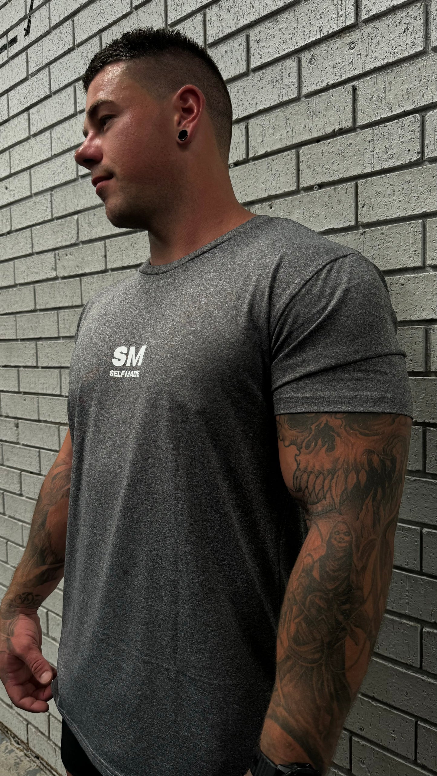 Grey Dynamic Performance Tee