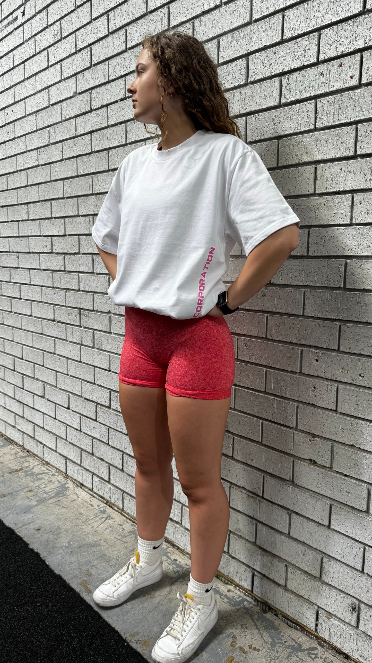 SMC x OHPC Candy Apple Seamless Scrunch Shorts