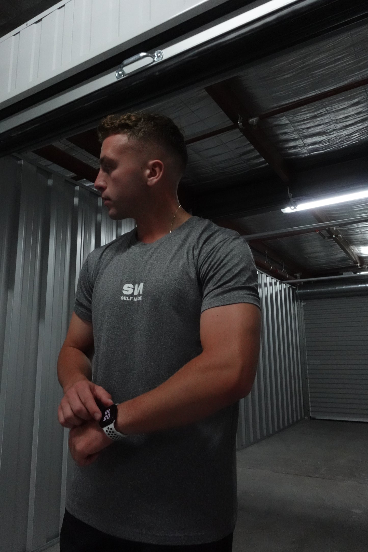 Grey Dynamic Performance Tee