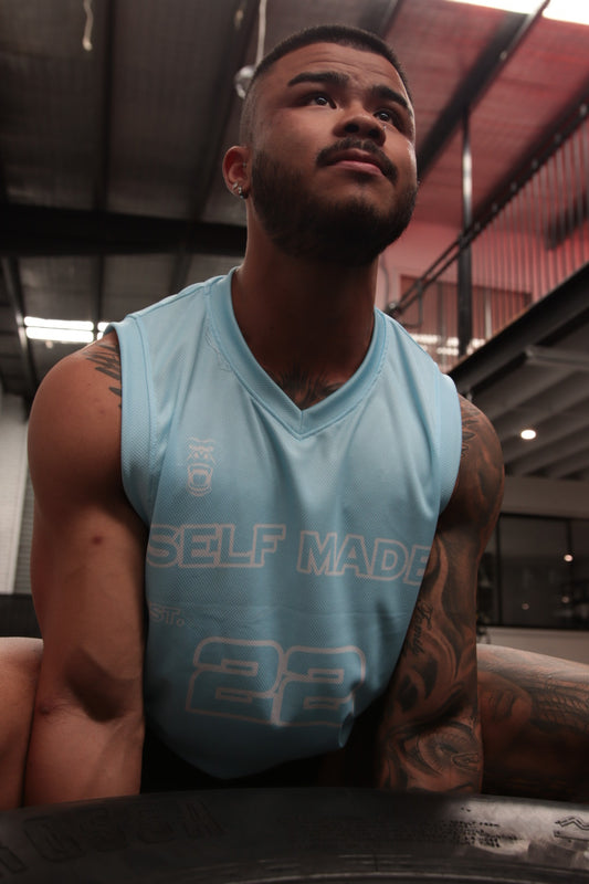 Columbian Blue Basketball Jersey (Unisex)