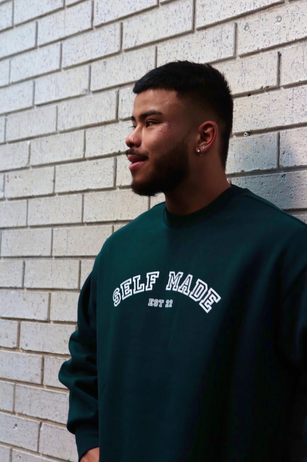 Pine Green Crew Neck (Unisex)