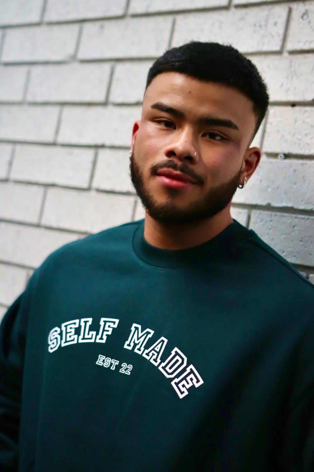 Pine Green Crew Neck (Unisex)