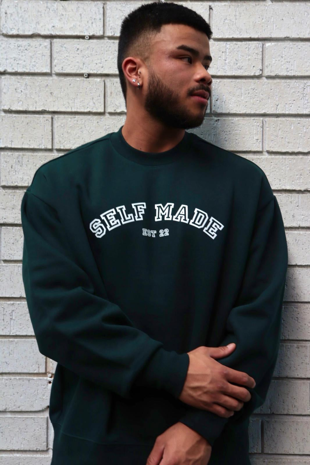 Pine Green Crew Neck (Unisex)