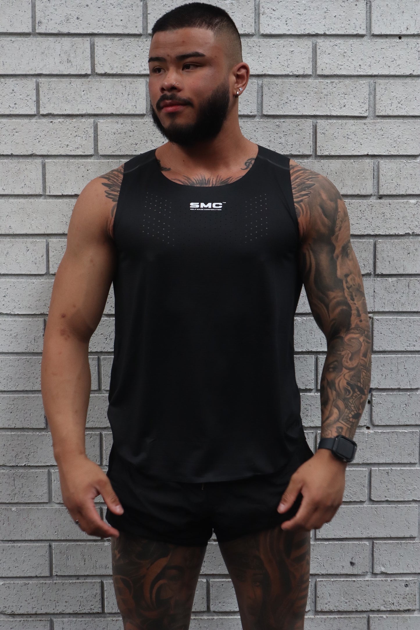 Performance Singlet (Black)