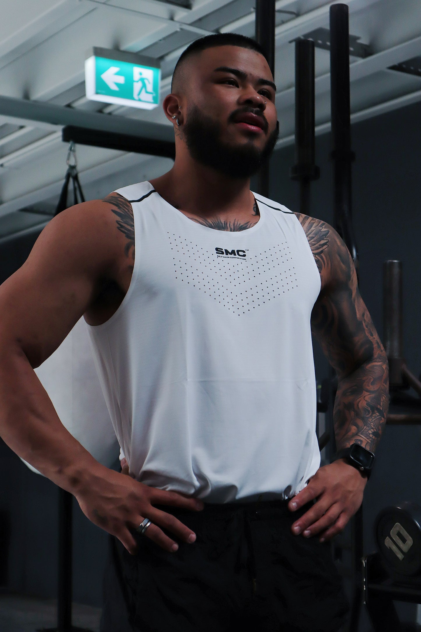 Performance Singlet (White)