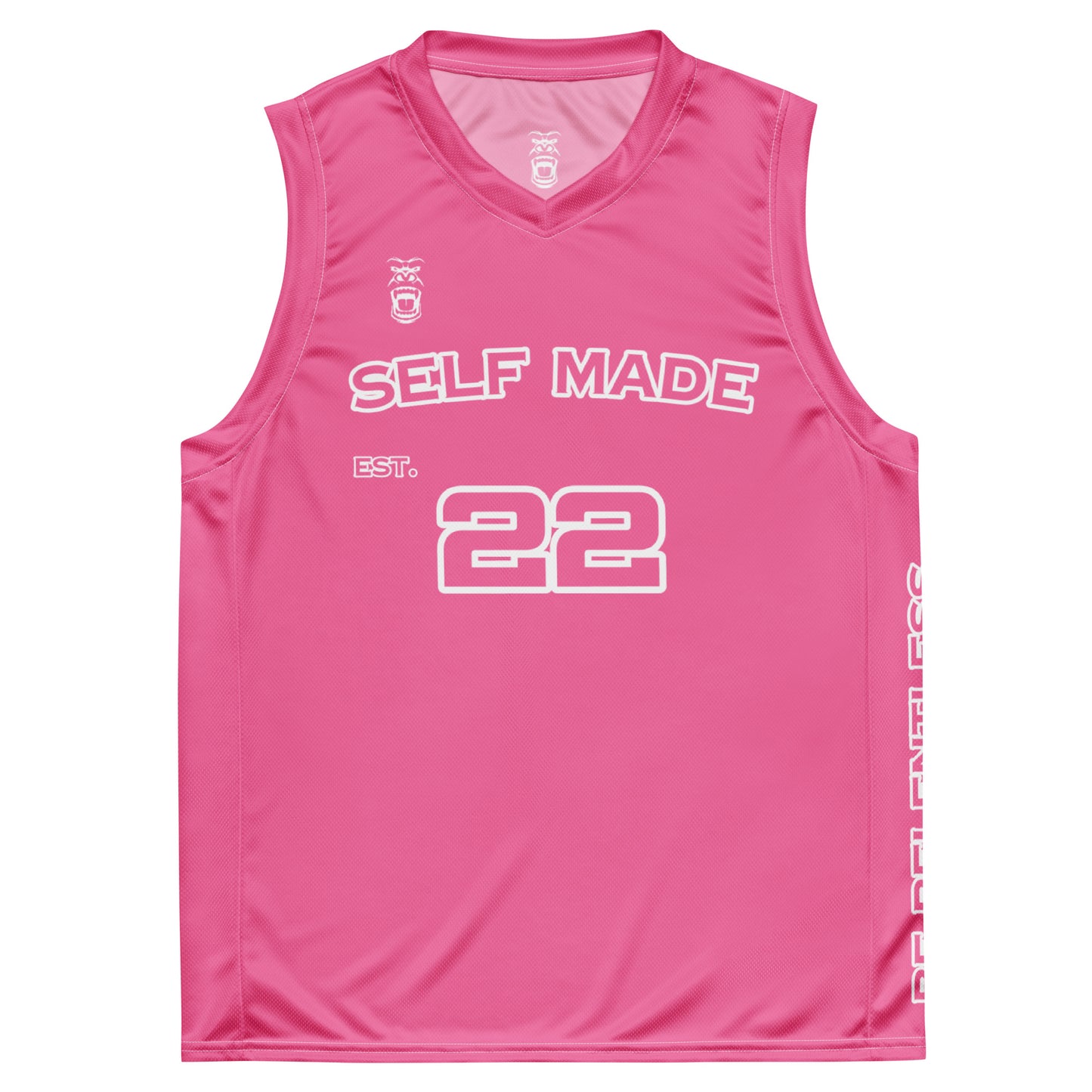 Brilliant Rose Basketball Jersey (Unisex)